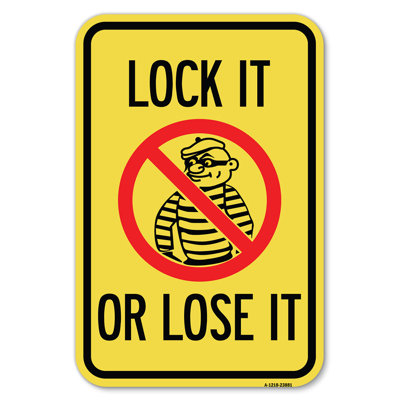 Lock It Or Lose It (With Graphic)/23881