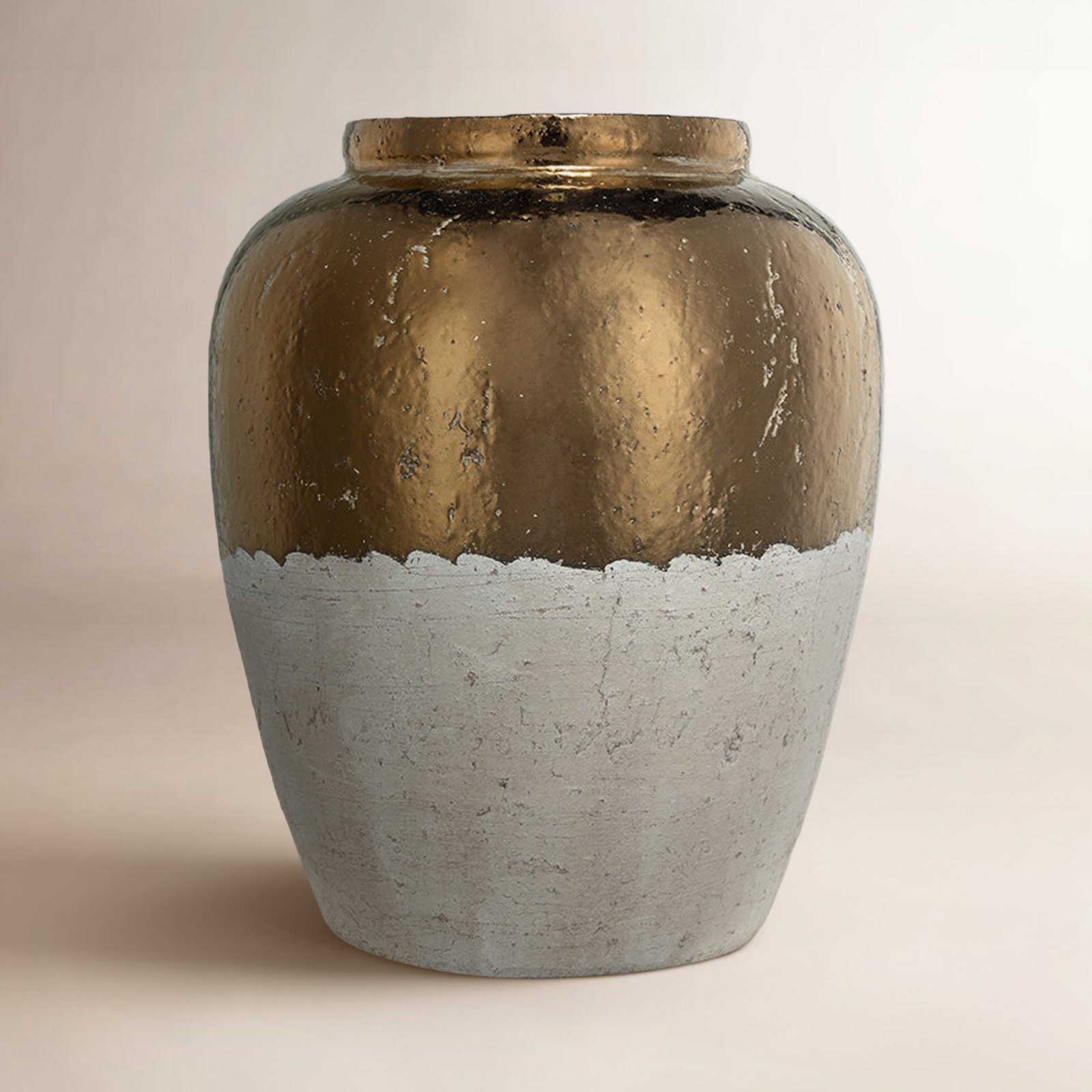 Libra 15.8'' Handmade Terracotta Table Vase