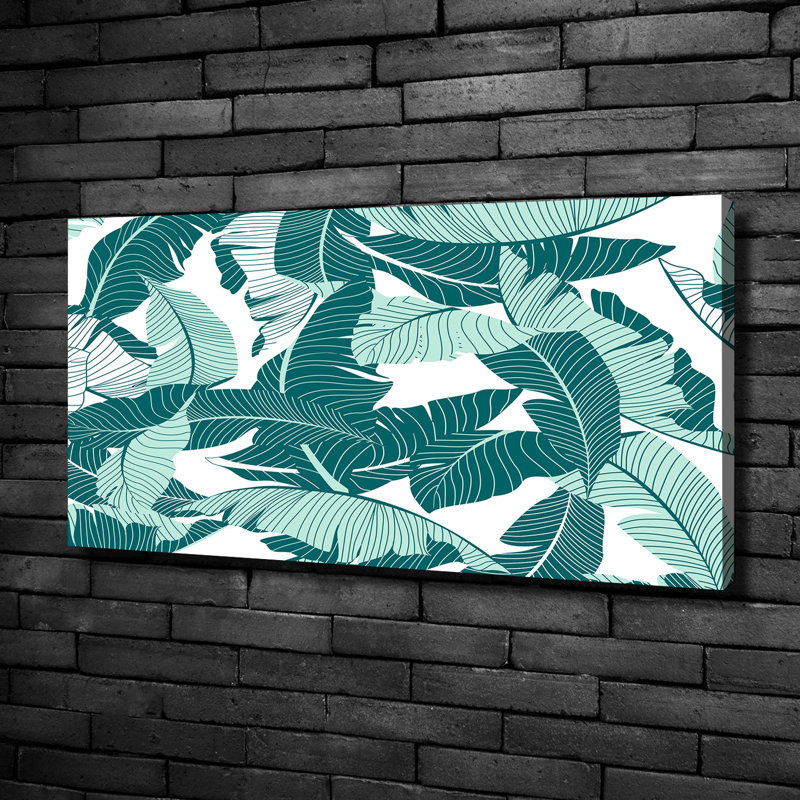 Palm Trees - Print, 50cm H x 100cm W x 2cm D, Canvas