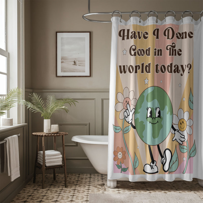 Treanna Shower Curtain, H 74 po x l 71 po