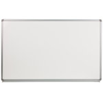 Magnes 4' W x 3' H Porcelain Magnetic Marker Board with Galvanized Aluminum Frame
