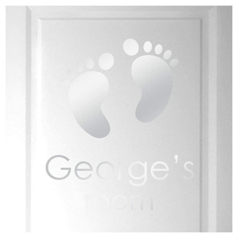 Wall Decal, Shiny Silver