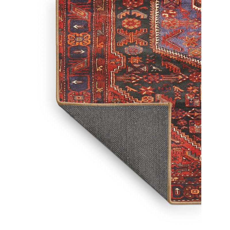 Oriental Indoor Rug, Rectangle 7' x 9'