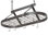 Gourmet to Decor Oval Hanging Pot Rack