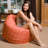 Bean Bag Chair for Kids, Teens, and Adults - Filled with Soft Beads, Includes Removable and Machine Washable Cover - Multiple Colors, Sizes and Fabrics including Soft Nylon & Canvas with Patterns-1783236408-1785356750