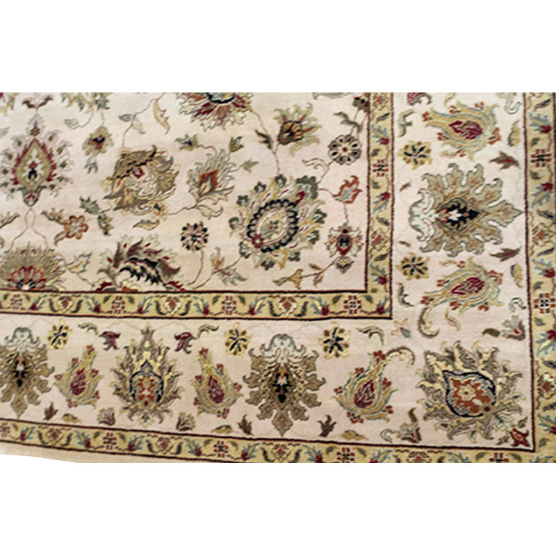 Chelsea Wool Oriental Area Rug in Beige