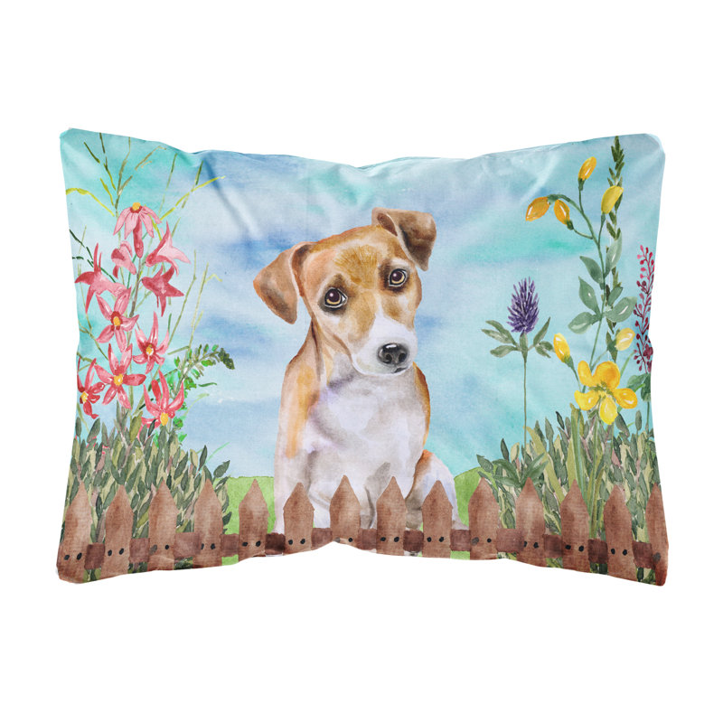  Coussin lombaire intérieur / extérieur Jack Russell Terrier Spring