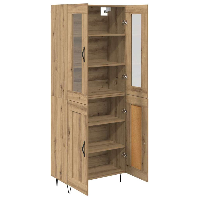 69.5 cm W Highboard, Artisan Oak