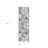 18' Blue And Gray Abstract Runner Rug