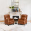 Fauteuil inclinable en cuir véritable Doersten Lange-1510656820
