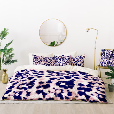 Glam Polyester Abstract Duvet Cover