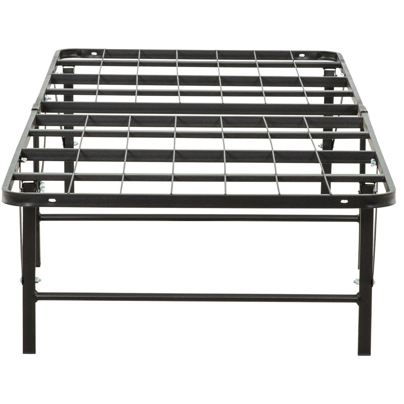 Structure de lit simple pour chambre à coucher avec structure en métal TG