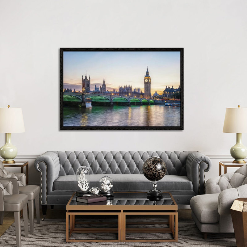 Manjik Pictures by Manjik Pictures - Floater Frame Gallery-Wrapped Canvas Giclée on Canvas, 101.6 cm H x 152.4 cm W, Black