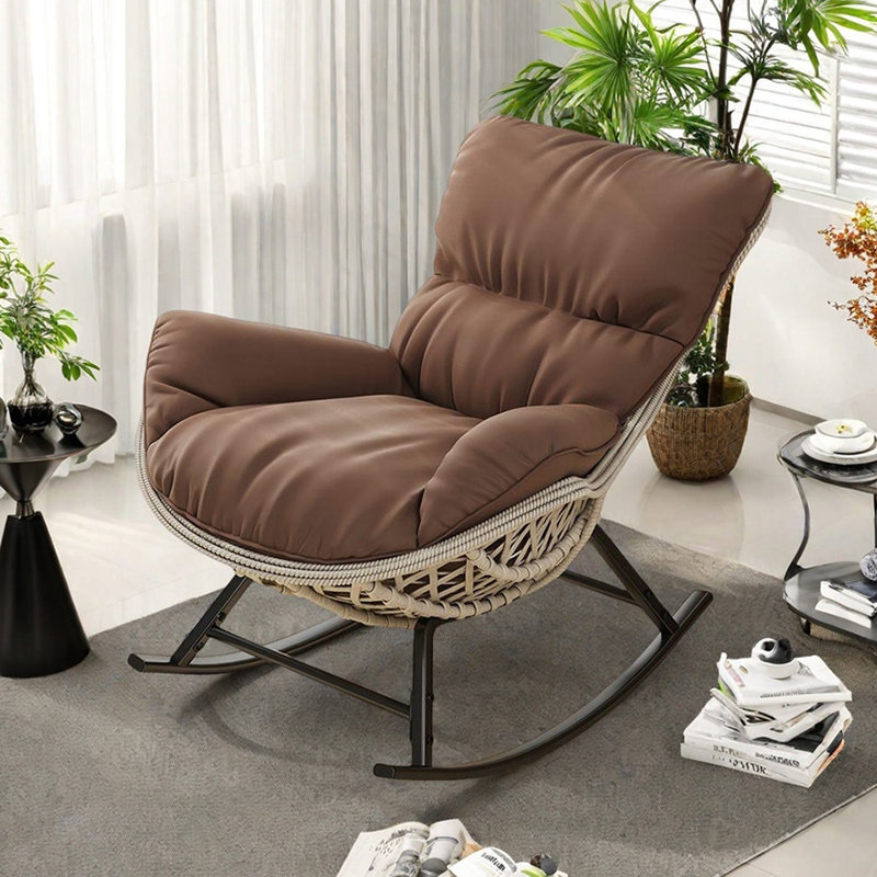 Chaise berçante décontractée Home, Café