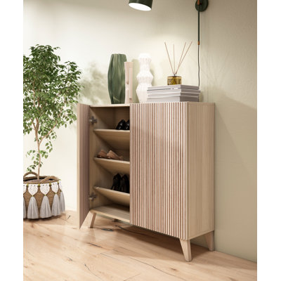 15 Pair Shoe Storage Cabinet