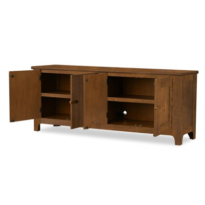 Lake House 86" Wide Select Hardwood Rustic Birch Console