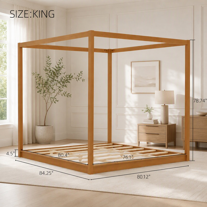 Lit au sol House Design avec grands tiroirs de rangement et barrières de sécurité, cadre de lit en bois à lattes pour enfants