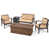 Structure brune / coussin brun clair est en rupture de stock sélectionné