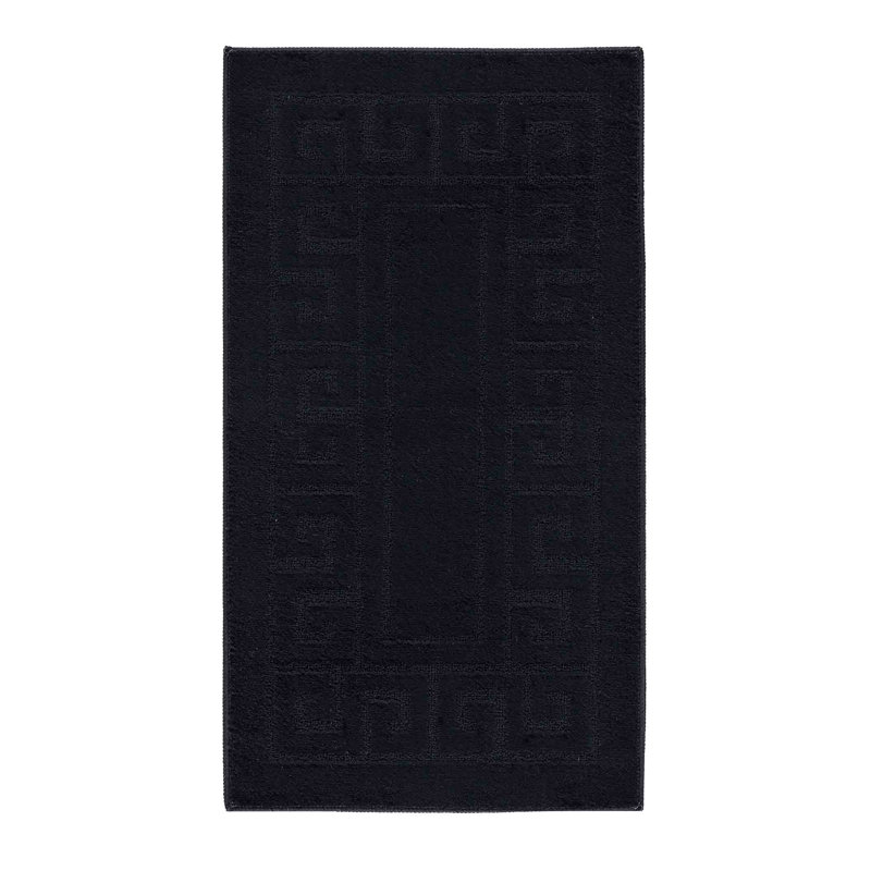 Millfield Non-Slip Indoor Doormat, Black, 50cm W x 80cm L