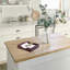 Porte-serviette en bois massif Floral