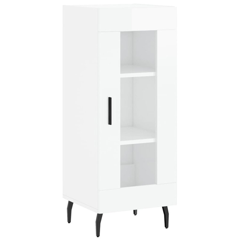 Marayla 1 -Door Accent Cabinet, High Gloss White