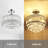 Everby 3-Light Empire Crystal Flush Mount Chandelier-641574043