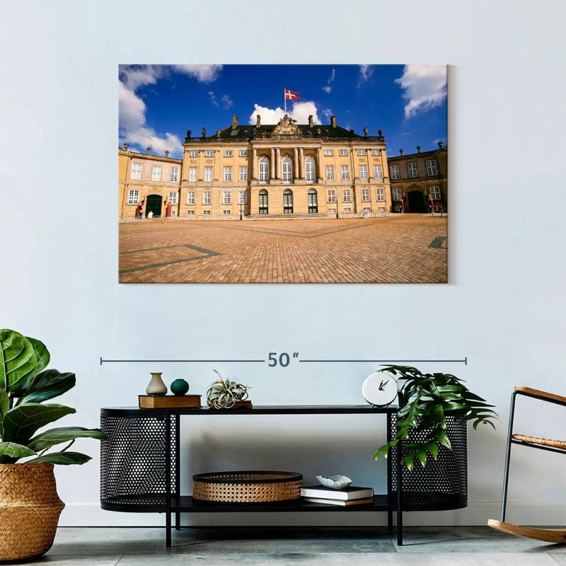 Amalienborg Palace, 30" H x 45" W