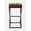 Kellner Upholstered Counter Stool with Metal Frame-1528975126