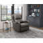 Fauteuil inclinable en similicuir rembourré 1pc