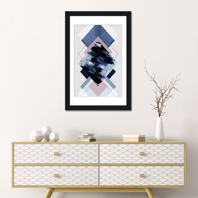 « geometric textures xi », impression sur toile