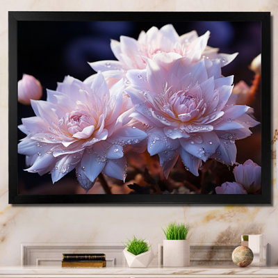 «Pink Cactus Desert Moonlight Moon I», reproduction sur toile