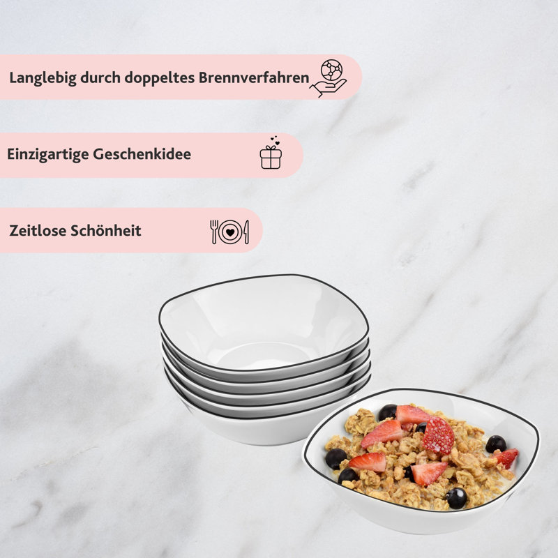 6-tlg. Müslischüssel-Set Naymar