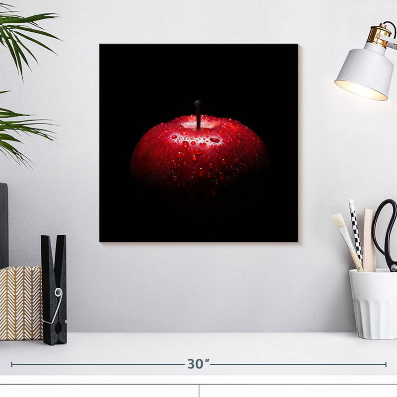 Red Apple Fruit, 16" H x 16" W
