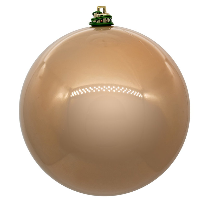 Ornement boule de Noël (ensemble de 6), Café au lait