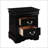 Traditional Classic 2-Drawers Nightstand-352963387