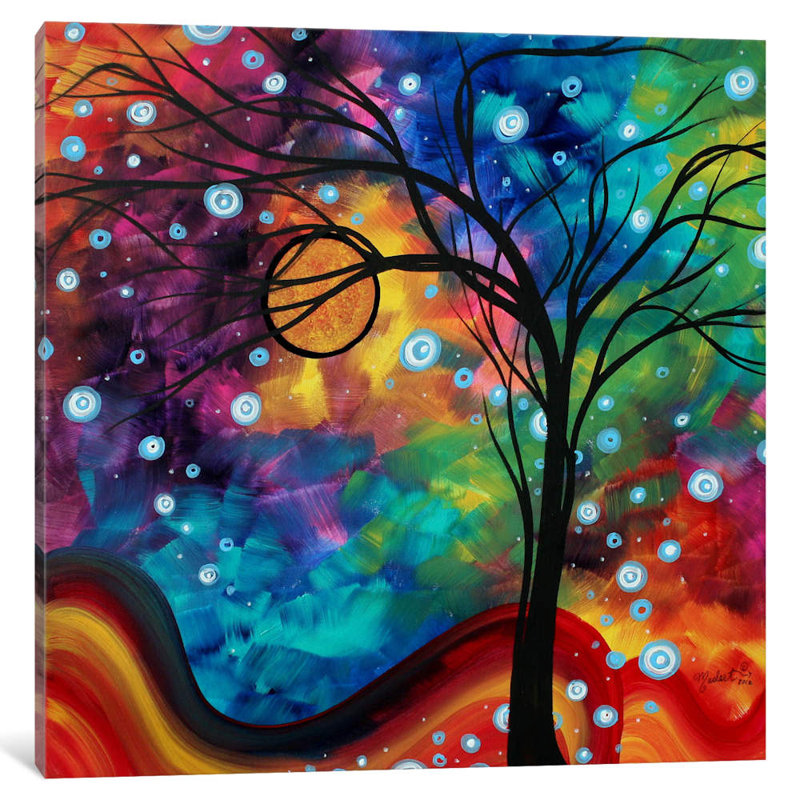 Winter Cold by Megan Duncanson - No Frame Painting on Canvas, 66.04 cm H x 66.04 cm W x 1.91 cm D
