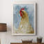 «Haddington Chicken Portrait I», reproduction d'art sur toile-88442163-88442164