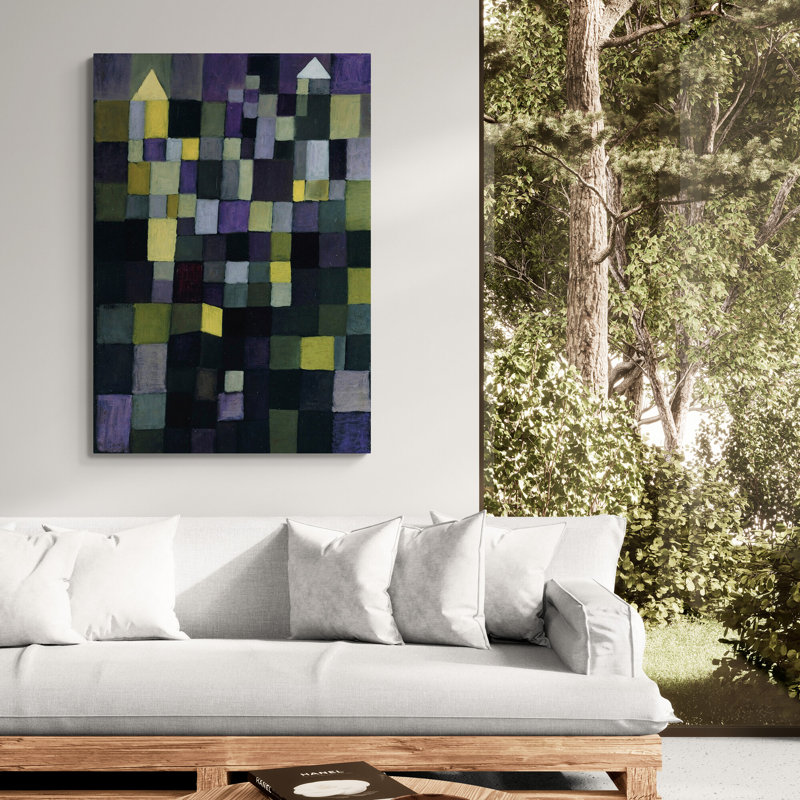Architecture by Paul Klee - Wrapped Canvas Art Prints, 61 cm H x 41 cm W