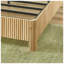Lit en bois, aucun sommier requis