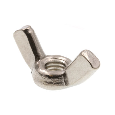 Wing Nuts, Cold-Forged, #10-32, Grade 18-8 Stainless Steel (25 Pack)