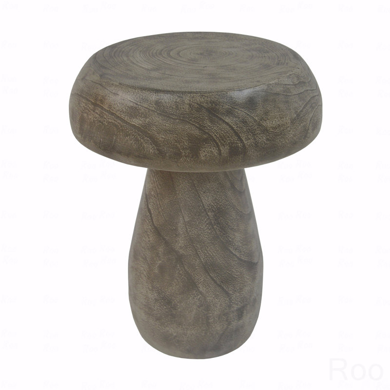 Side Table,Wooden-Like Texture