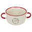 Speckled Stoneware Christmas Soup Mugs
