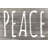 " Peace II " Textual Art Print-23169195