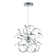 Eckhoff 12 - Light Dimmable LED Geometric Chandelier