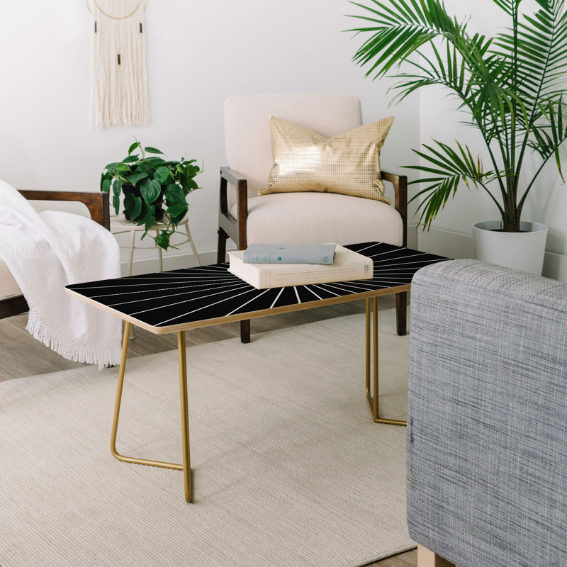 Coffee Table, Gold