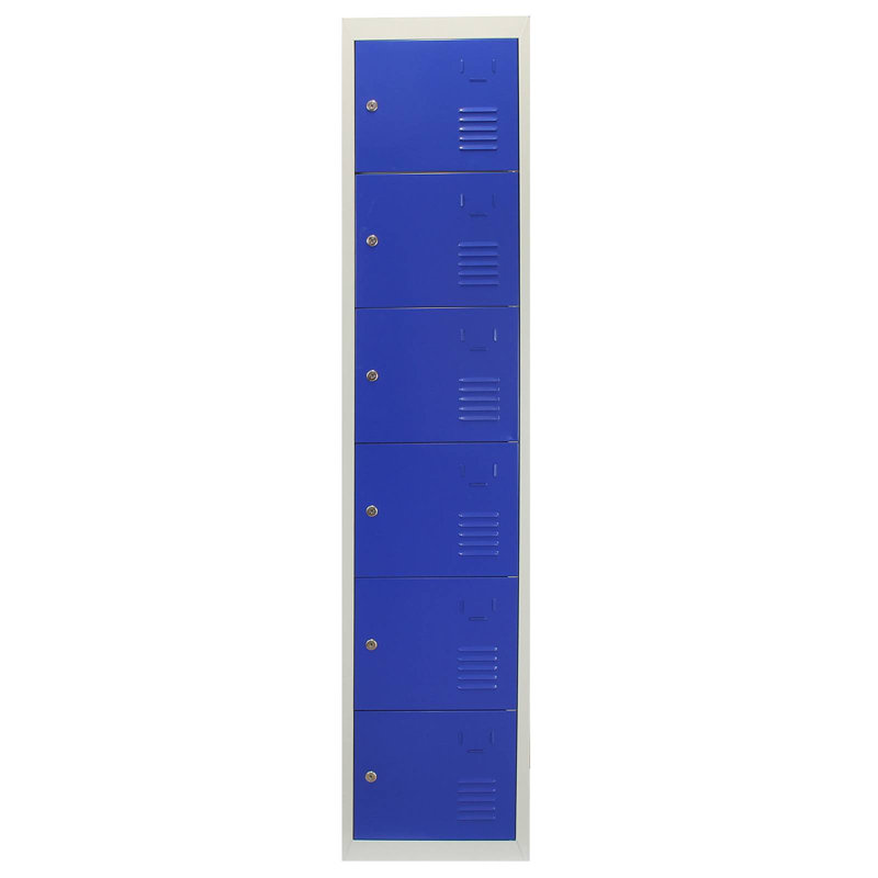 6 -Door 6 -Shelf, Blue