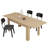 Rhu Extendable Pine Dining Table-1947748230