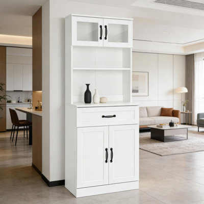 Coffee Cabinet,Tall Storage Pantry,Buffet Cabinet