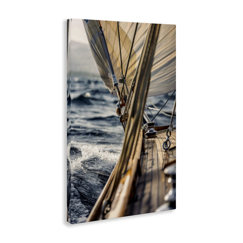 «Amidst The Blouillage Sea», art mural par LSR Design Studio bp-482_CN, H 36 po x l 24 po