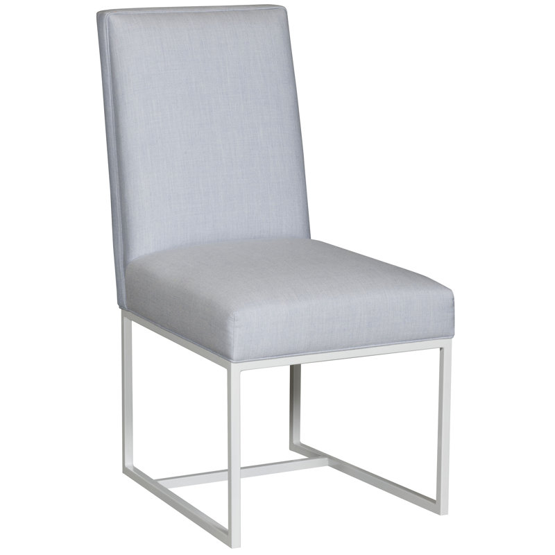 Michael Weiss Fremont Patio Side Chair with Cushions, Black, Chatters Chai Polyester
